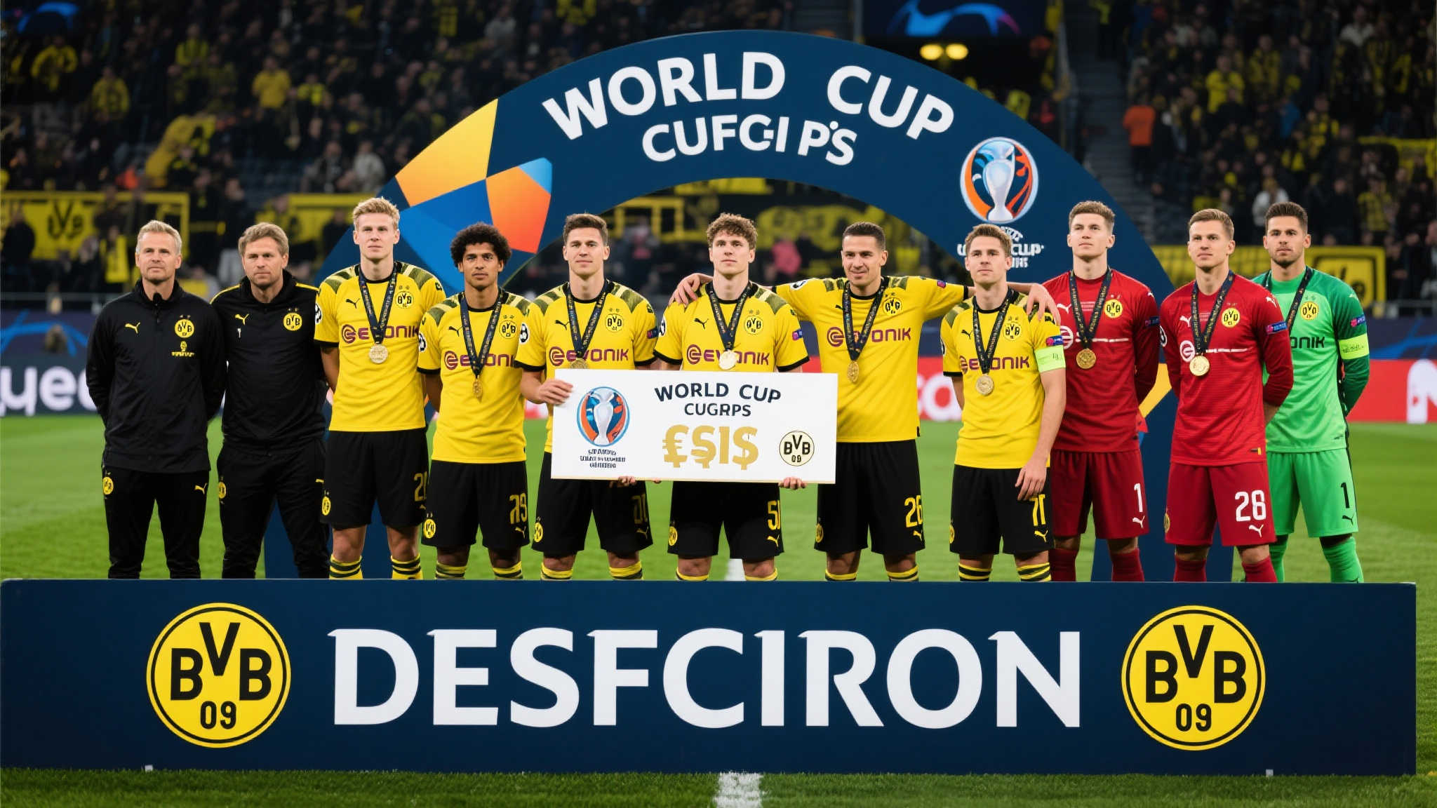 多特蒙德晋级世俱杯16强,球员可获百万奖励 在足球界,每一次赛事都是对俱乐部、教练和球员的一次