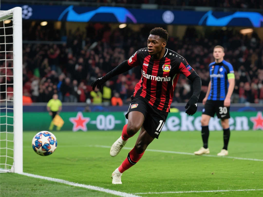 【欧冠】穆凯莱压哨破门，勒沃库森1-0力克国米创队史首胜